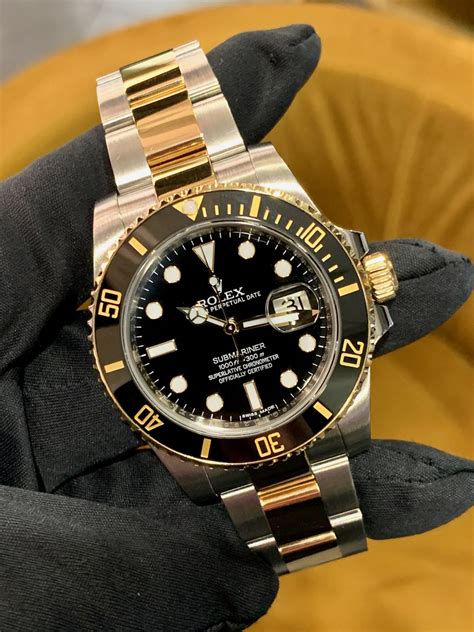 rolex submariner yellow gold price